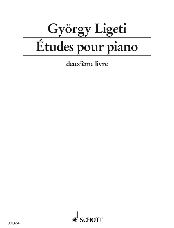 Études pour piano Vol. 2  für Klavier  