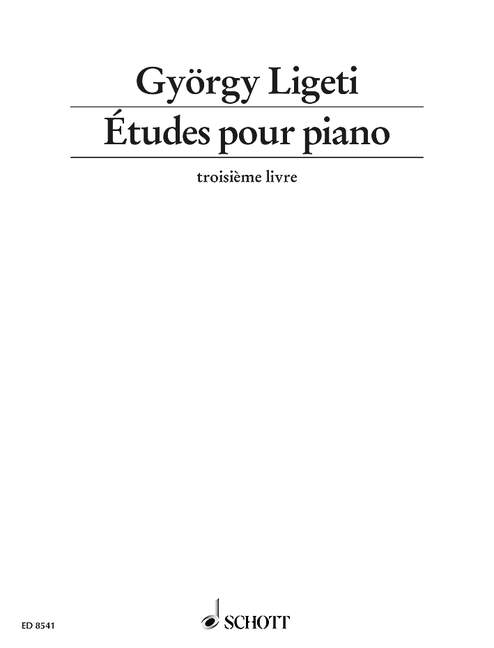 Études pour piano Vol. 3  für Klavier  