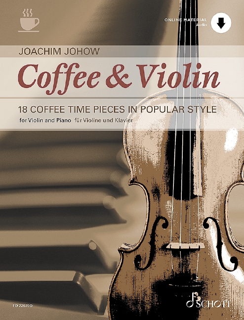 Coffee and Violin (+Online Audio)  für Violine und Klavier  