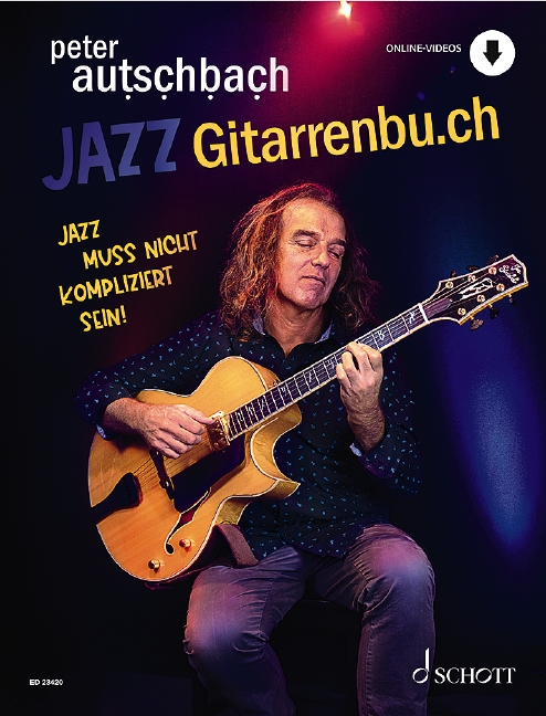 Jazzgitarrenbu.ch (+Online Video)  für Gitarre  