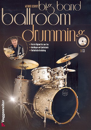 Big Band Ballroom Drumming (+CD):  für Schlagzeug  
