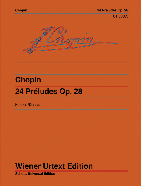 24 préludes op.28  für Klavier  