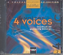 4 Voices CD 2 zum Chorbuch mit  Vokalaufnahmen  