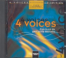 4 Voices CD 3 zum Chorbuch mit  Vokalaufnahmen  