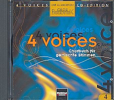4 Voices CD 4 zum Chorbuch mit  Vokalaufnahmen  