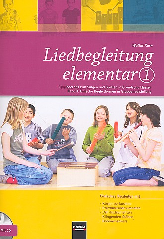 Liedbegleitung elementar Band 1&nbsp;&nbsp;(+CD/CD-ROM)&nbsp;&nbsp;