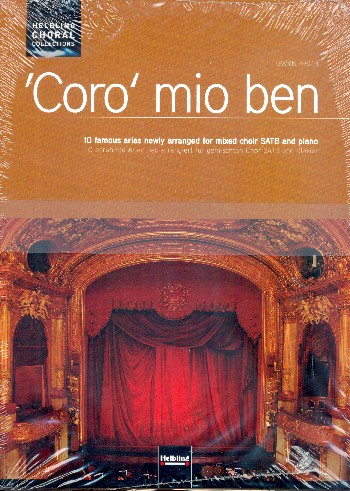 Coro mio ben&nbsp;&nbsp;für gem Chor und Klavier&nbsp;&nbsp;Partitur (Chorausgabe)
