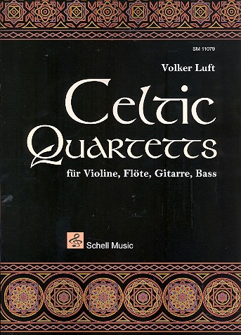 Celtic Quartets  für Violine, Flöte, Gitarre und Bass  Partitur und Stimmen