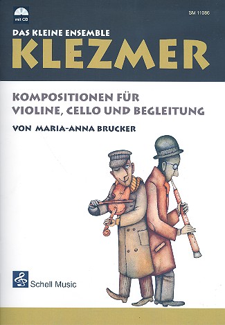 Klezmer ( +CD)  für Violine, Violoncello und (Akkord-)Begleitung  Partitur und Stimmen