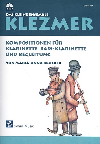 Klezmer (+CD)  für Klarinette, Bassklarinette und (Akkord-)Begleitung  Partitur und Stimmen
