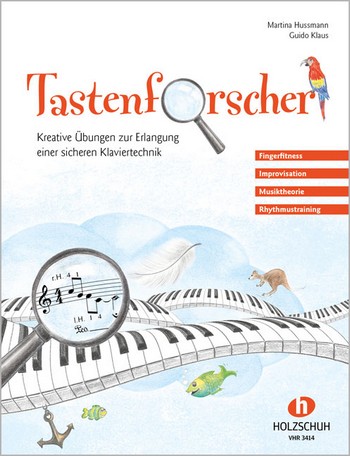 Tastenforscher&nbsp;&nbsp;für Klavier&nbsp;&nbsp;