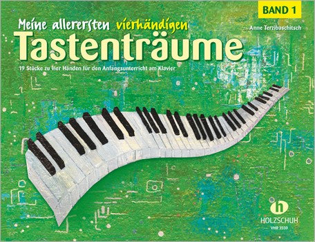 Meine allerersten vierhändigen Tastenträume Band 1  für Klavier zu 4 Händen  Spielpartitur