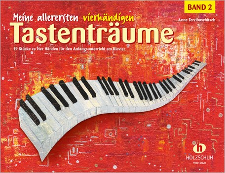 Meine allerersten vierhändigen Tastenträume Band 2  für Klavier zu 4 Händen  Spielpartitur