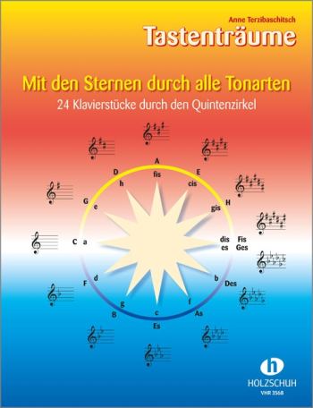 Tastenträume - Mit den Sternen durch alle Tonarten  für Klavier  