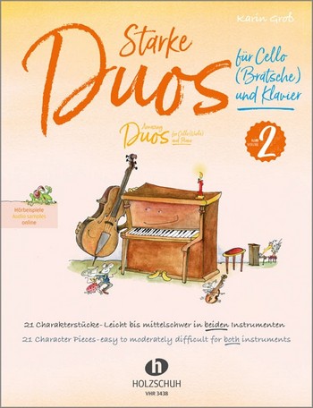 Starke Duos Band 2  für Violoncello (Viola) und Klavier  