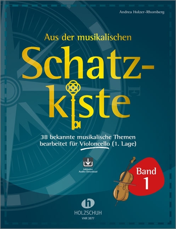 Aus der musikalischen Schatzkiste Band 1 (+Online Audio)  für Violoncello (1. Lage)  