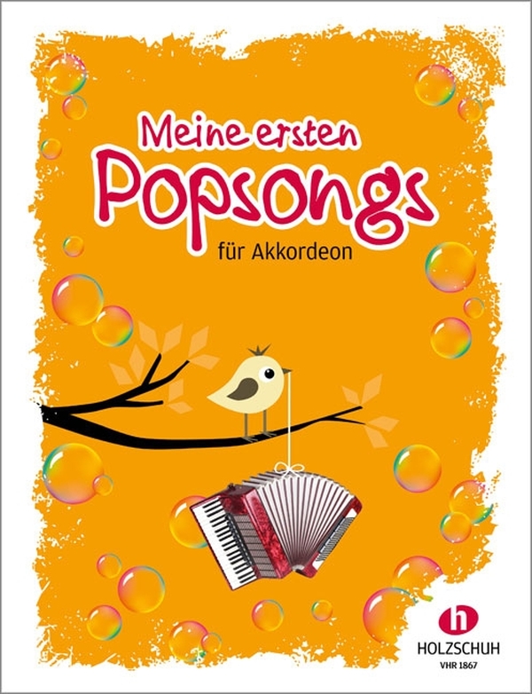 Meine ersten Popsongs&nbsp;&nbsp;für Akkordeon (+Text)&nbsp;&nbsp;