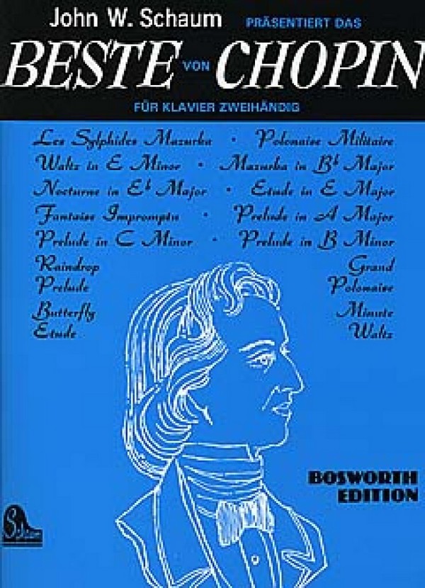 The Best of Chopin&nbsp;&nbsp;for piano&nbsp;&nbsp;