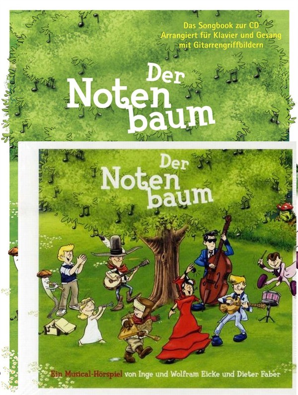 Der Notenbaum Set  (Klavierausgabe und CD)  