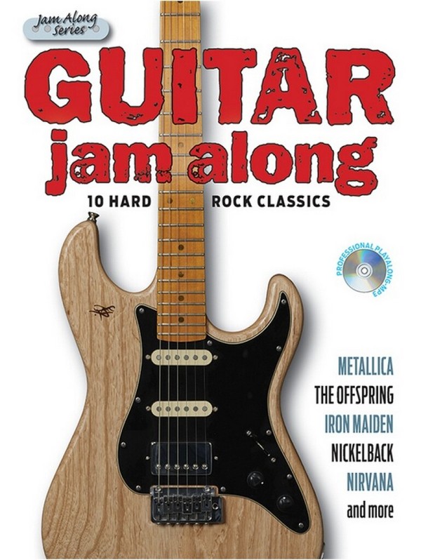 Guitar Jam along - 10 Hard Rock Classics (+CD):  for guitar  