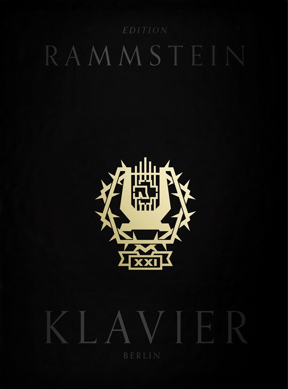 Rammstein Klavier (+CD)  Gesang und Klavier  Songbook, Hardcover mit offene Fadenheftung