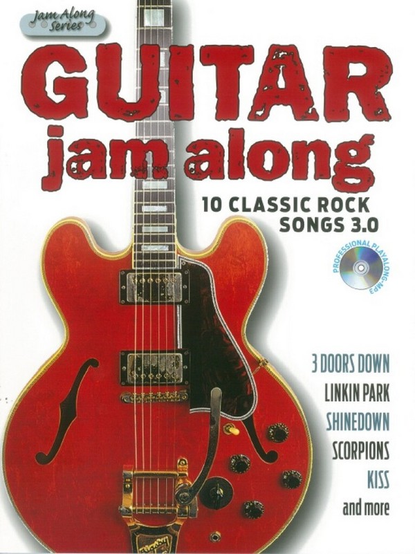 Guitar Jam along - 10 Classic Rock Songs 3.0:  for guitar/tab  