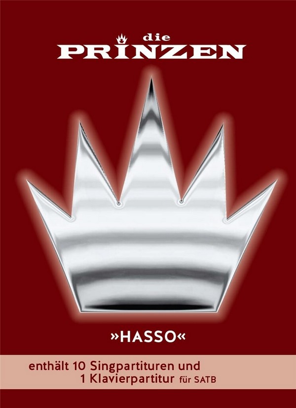 Hasso  für gem Chor und Klavier  Partitur und 10 Chorpartituren