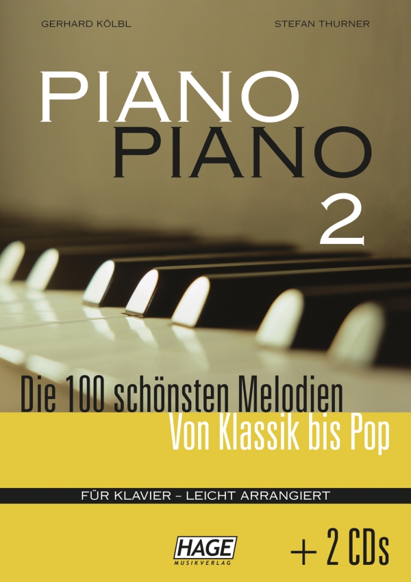 Piano Piano Band 2 leicht (+2 CD's)&nbsp;&nbsp;für Klavier&nbsp;&nbsp;