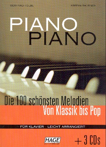 Piano Piano (leicht) (+Midifiles im GM-Format&nbsp;&nbsp;auf USB-Stick) für Klavier&nbsp;&nbsp;