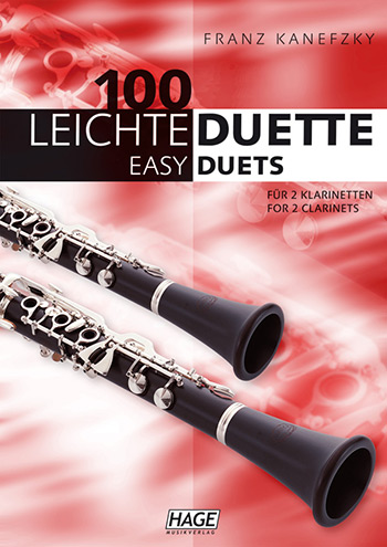 100 leichte Duette  für 2 Klarinetten  Spielpartitur