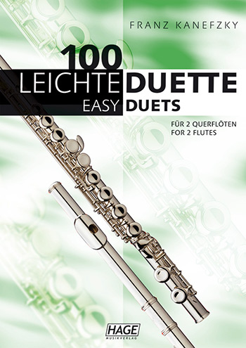 100 leichte Duette  für 2 Flöten  Spielpartitur