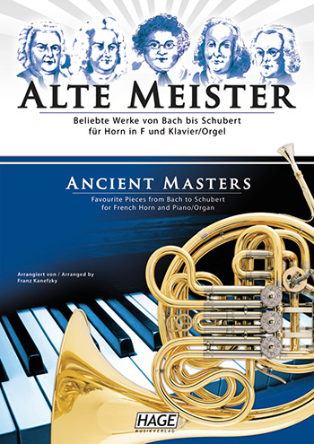Alte Meister  für Horn und Klavier (Orgel)  