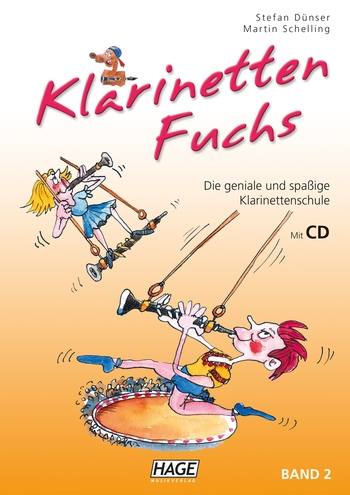 Klarinetten Fuchs Band 2 (+CD)&nbsp;&nbsp;für Klarinette (deutsches und Böhm-System)&nbsp;&nbsp;