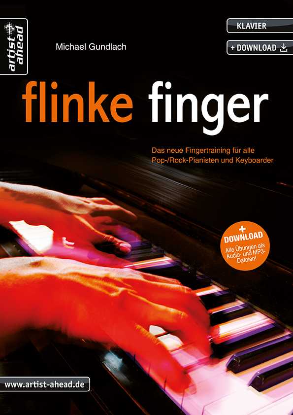 Flinke Finger Band 1 (+Download)  für Klavier (Keyboard)  