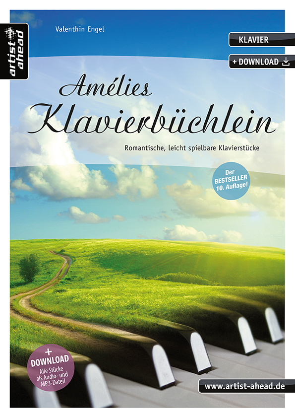 Amélies Klavierbüchlein (+Download)  für Klavier  