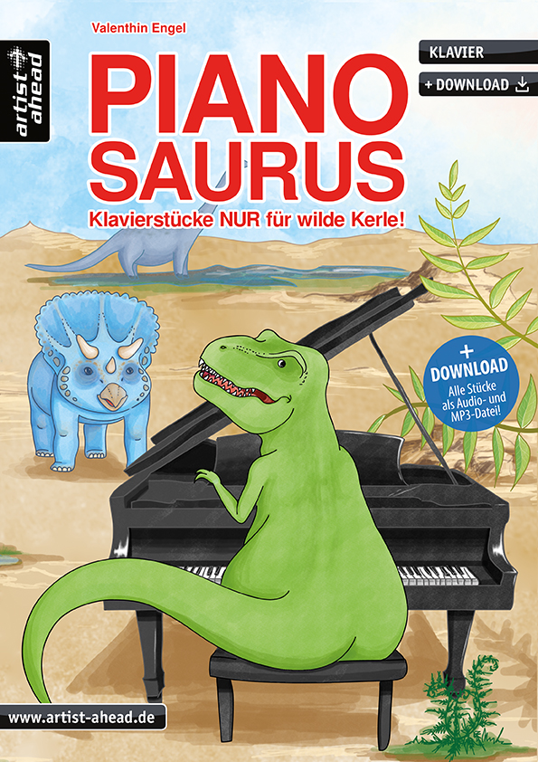 Pianosaurus (+Download)  für Klavier  