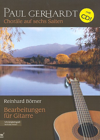Choräle auf 6 Saiten (+CD)  für Gitarre (mit Text und Tabulatur)  
