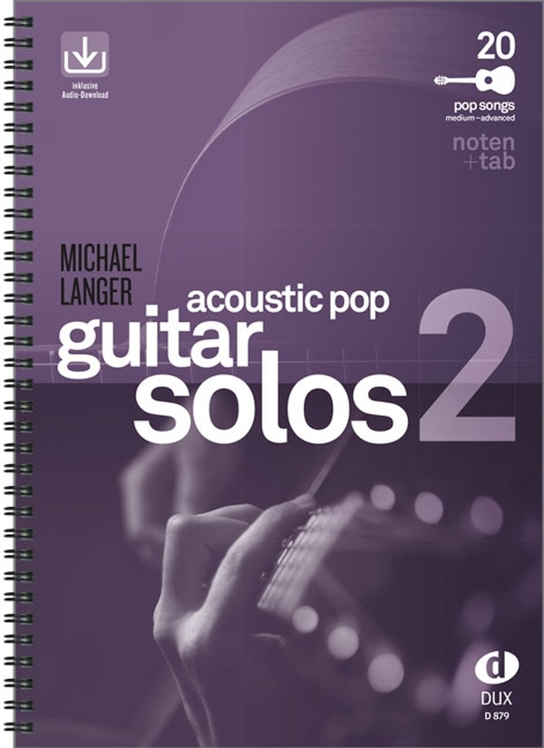 Acoustic Pop Guitar - Solos Band 2 (+Online Audio)  für Gitarre/Tabulatur  