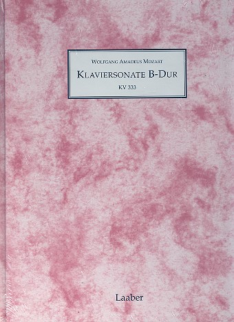 Sonate B-Dur KV333  für Klavier  Faksimile