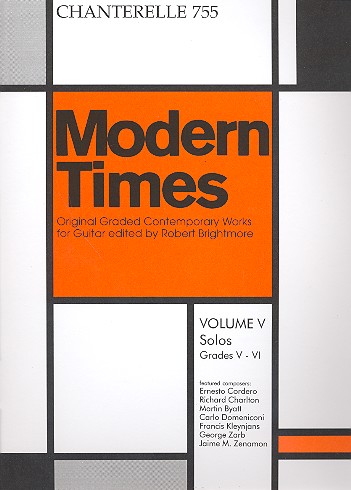 Modern Times vol.5 (Solos Grade 5-6)&nbsp;&nbsp;for guitar&nbsp;&nbsp;