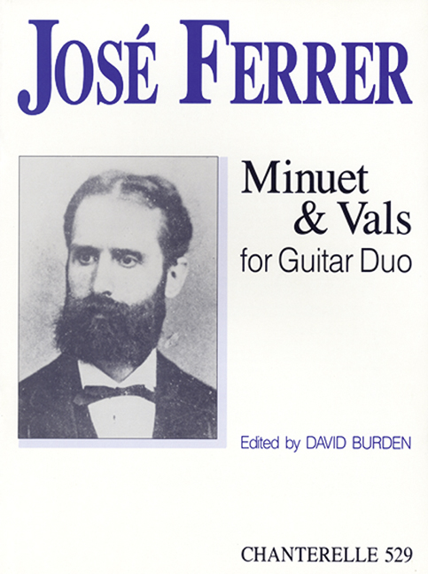 Minuet and Vals  for guitar duet  score