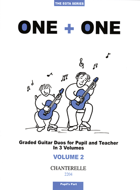 One and One for 2 Guitars vol.2&nbsp;&nbsp;for 2 guitars&nbsp;&nbsp;pupil's part