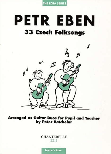 33 Czech Folksongs  for 2 guitars  Teacher's score
