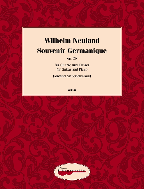 Souvenir germanique op.29&nbsp;&nbsp;für Gitarre und Klavier&nbsp;&nbsp;