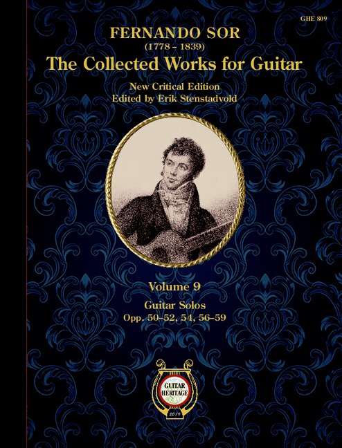 The Collected Guitar Works vol.9 op.50-59  for guitar  