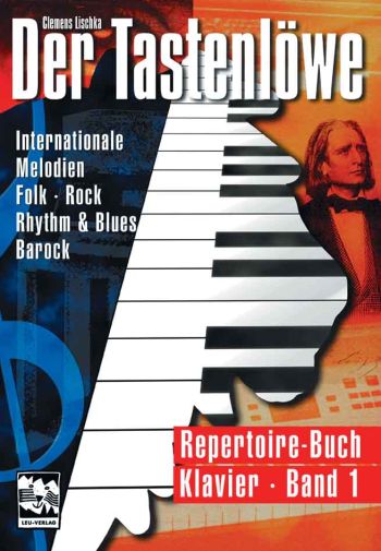 Der Tastenlöwe Repertoire-Buch  Band 1 für Klavier  