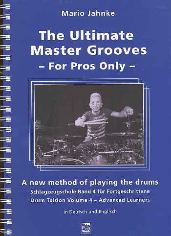 The ultimate Master Grooves - for  Pros only (+CD) für Schlagzeug (dt/en)  
