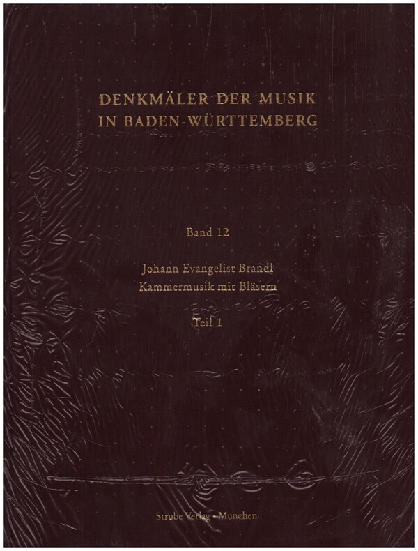 Denkmäler der Musik in Baden-Württemberg Band 12    Partitur, Leinen gebunden