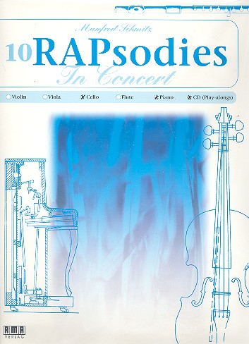 10 Rapsodies in concert (+CD)  für Violoncello und Klavier  