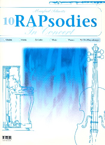 10 RAPsodies in Concert (+CD)  for cello  